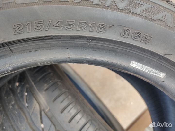 Bridgestone Turanza ER300 215/45 R16 86H