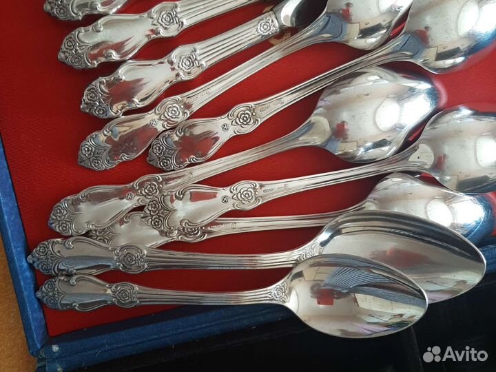 Мельхиор Серебряная роза СССР Знак качества