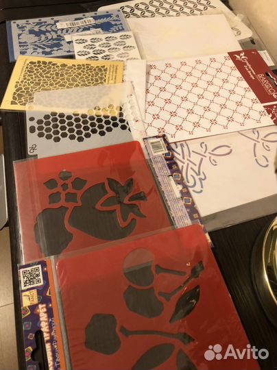 Трафареты, штампы, силиконовый коврик