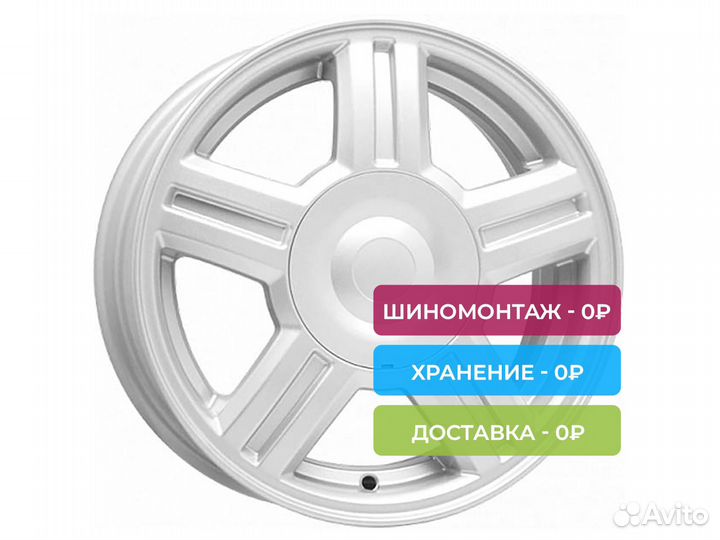 R14 4x98 5,5J ET35 D58,5 K&K Торус Сильвер F