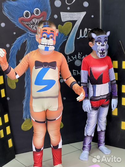 Костюм карнавальный Фнаф9(Роксана) 128 134
