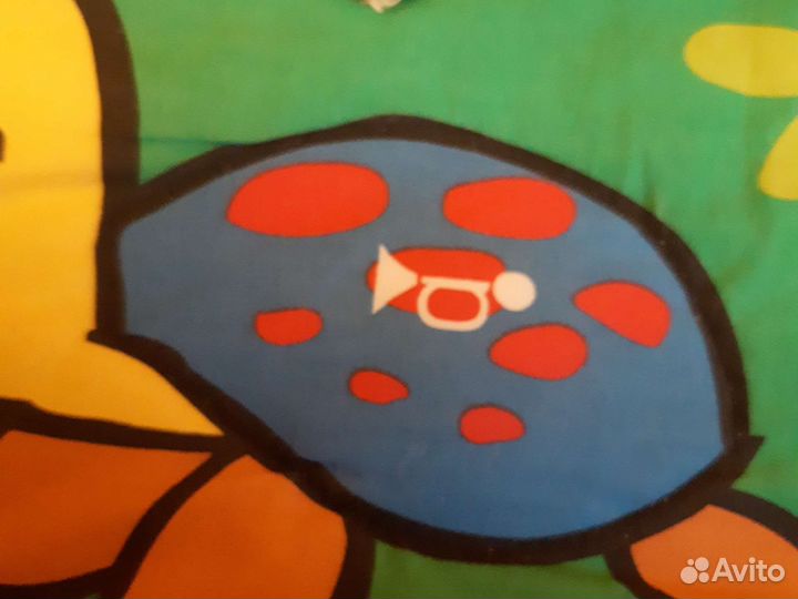 Развивающий коврик детский + игрушки-подвески