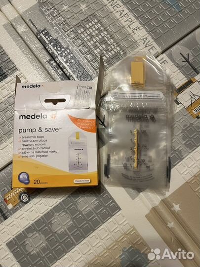 Пакеты для грудного молока medela