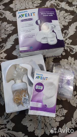 Молокоотсос avent ручной