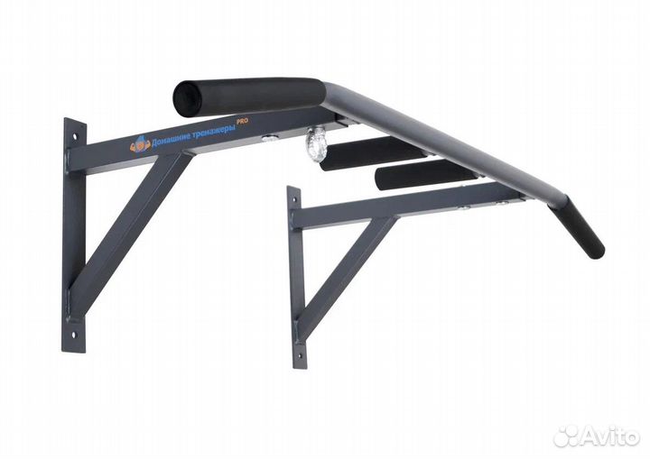 Турник «Настенный 3 хвата» (графит)