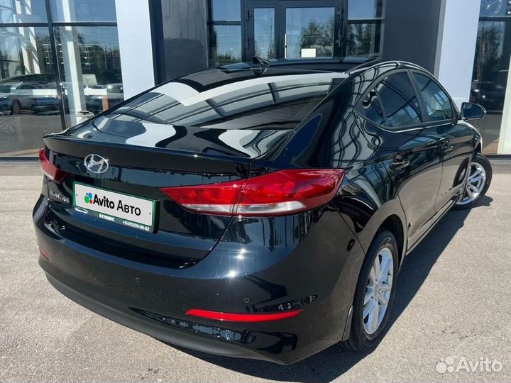 Hyundai Elantra 1.6 AT, 2018, 105 000 км