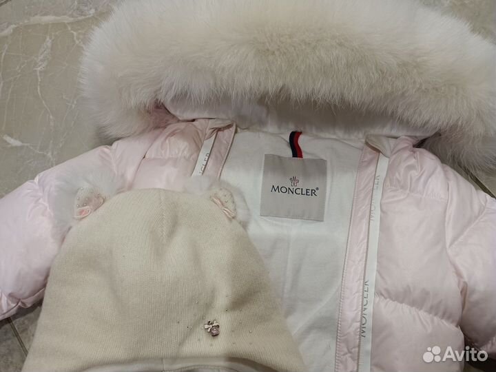 Комбинезон зимний Moncler оригиал 80 р