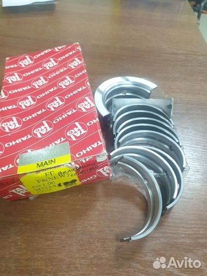 Вкладыши коренные комплект 1.00 mazda 626