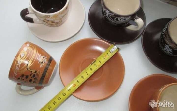 Кофейный набор из 6-пар, Новый, упаковка