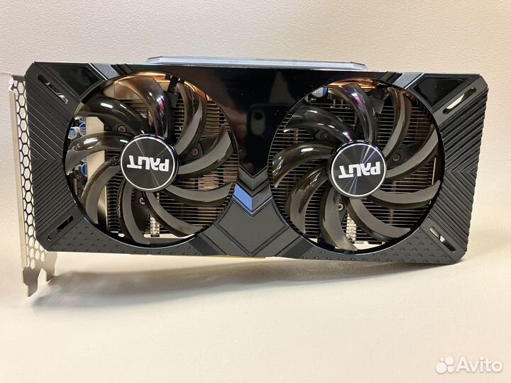 Видеокарта Palit 1660 super GP 6gb,б/у