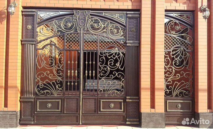 Кованные ворота и калитки
