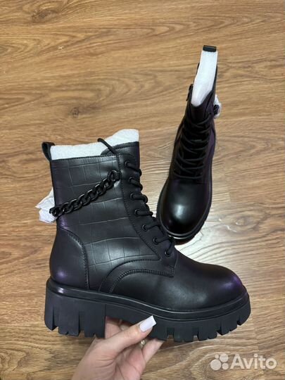 Ботинки женские натуральная кожа 38
