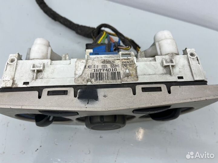 Блок управления отопителем Opel Corsa D A14XER