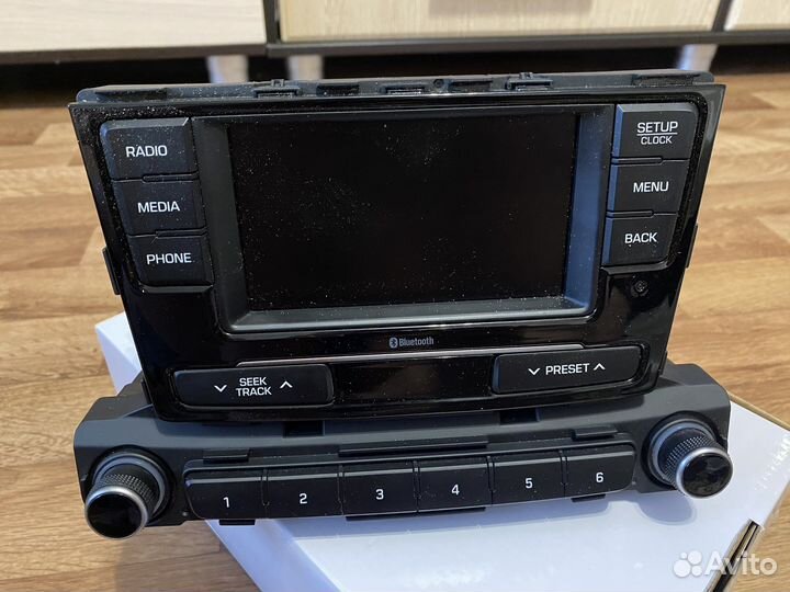 Штатная магнитола hyundai solaris 2