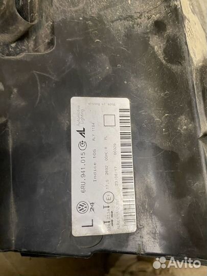 Фары Volkswagen Polo