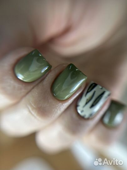 Маникюр с покрытием гель лак