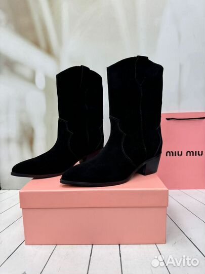 Сапоги женские Miu Miu