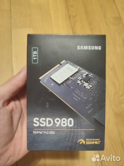 Оригинал SSD накопитель Samsung 980 M.2 2280 1Tb