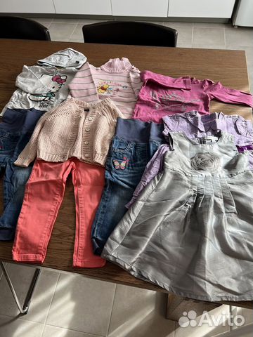 Пакет одежды для девочки 86-92