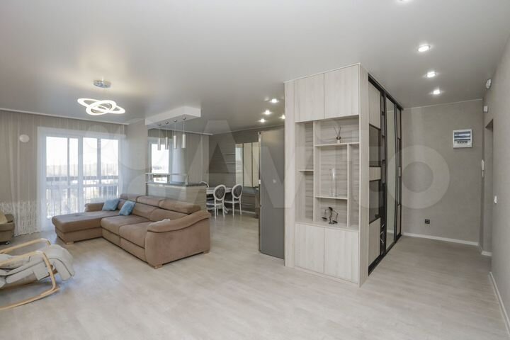 3-к. квартира, 87,8 м², 15/16 эт.