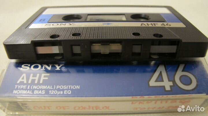 Sony AHF 46 Japan market Аудиокассета