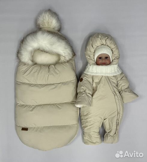 Конверт на выписку зима