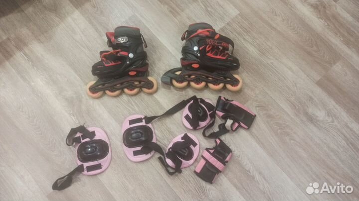 Роликовые коньки раздвижные