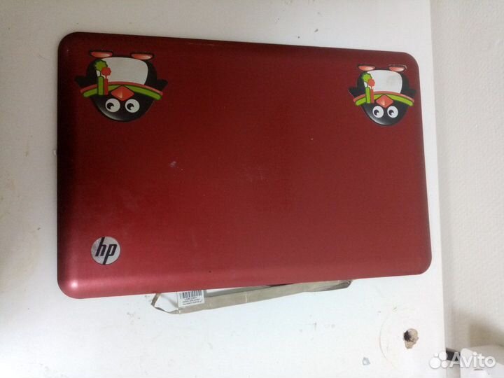 Красная крышка матрицы (экрана) HP Dv6-3000