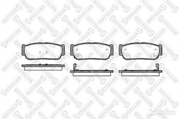 Задние тормозные колодки