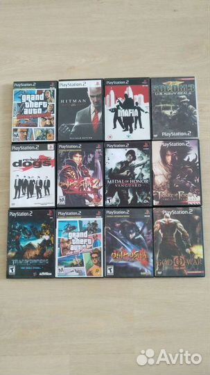 Диски с играми на playstation 2
