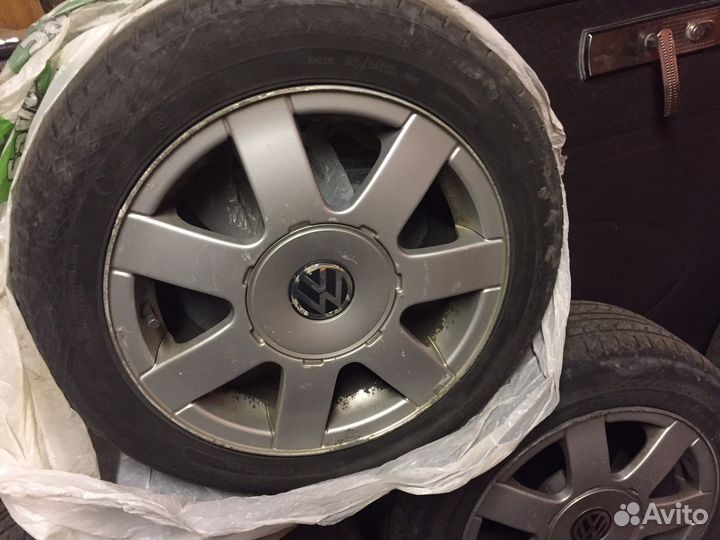 Литые диски r15 5x112 б/у родные немцы