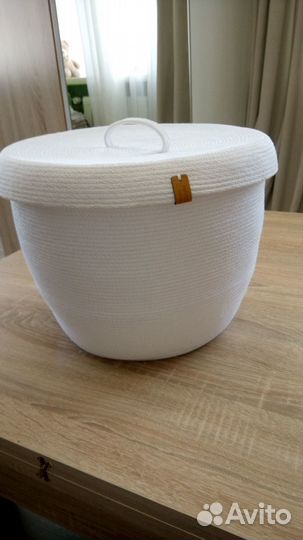 Корзина для хранения интерьерная декоративная