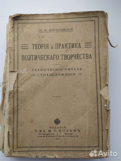 Н.Н.Шульговский. 1914 год. М.О.Вольф