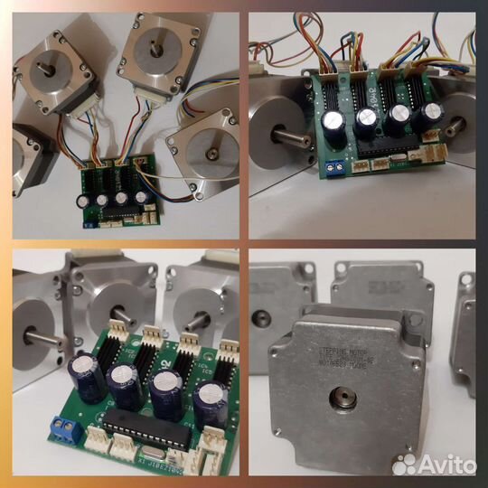 Шаговый двигатель nema 17/23