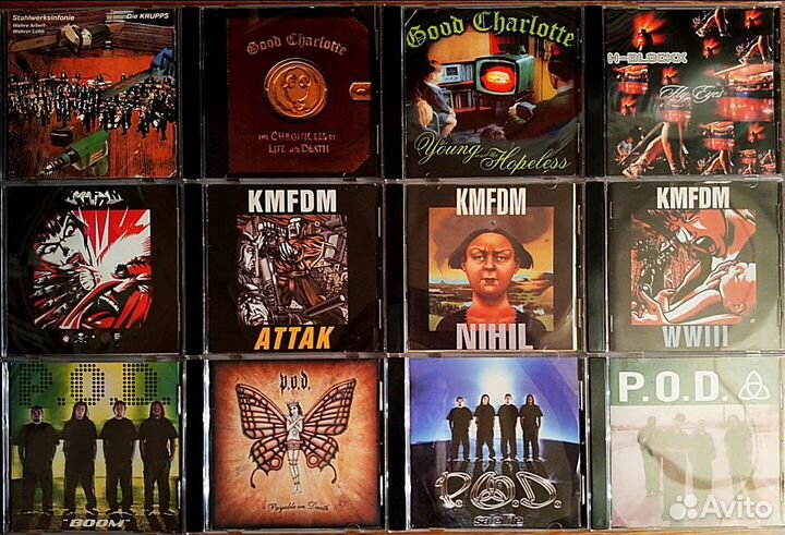 Музыкальные CD диски alternative