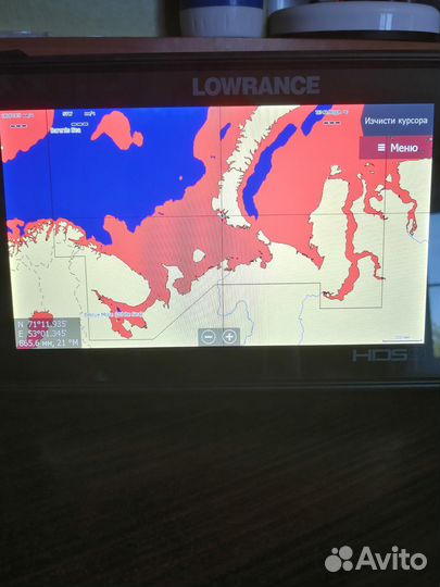 Карта cmap RS-Y202 Баренцево, Белое, Карское море