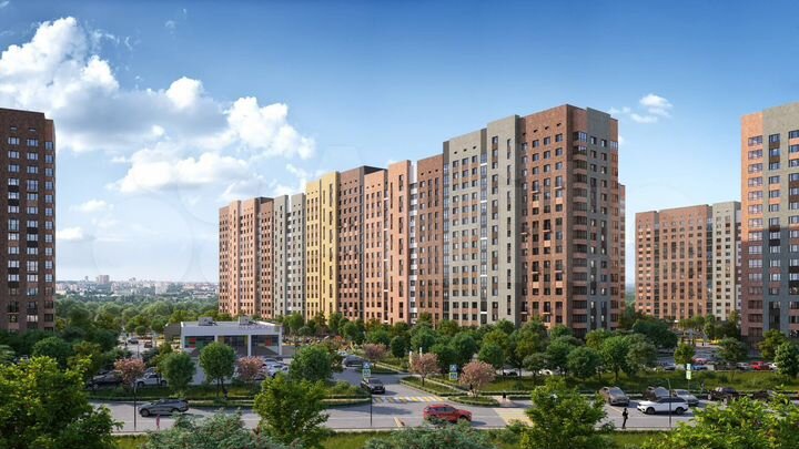 3-к. квартира, 93,5 м², 16/16 эт.