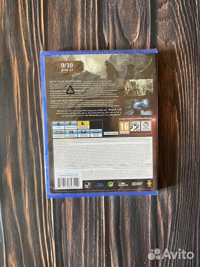 Bloodborne goty ps4 (диск новый)