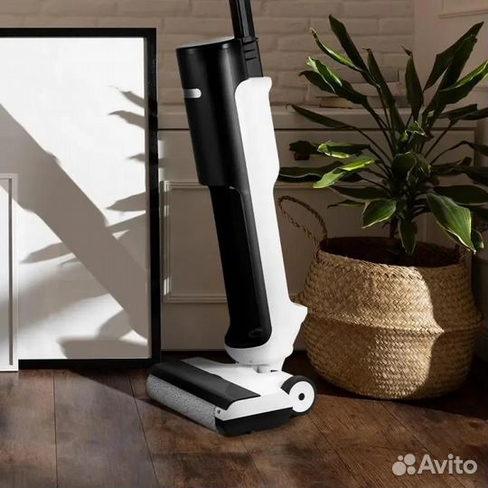 Моющий пылесос (handstick) KitFort KT-5257, 200Вт, белый/черный