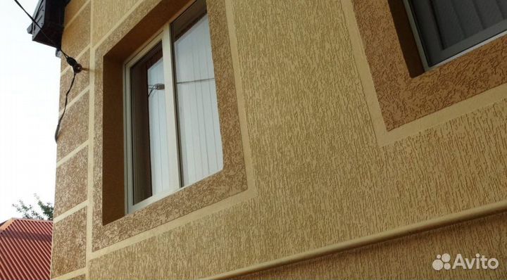 Фасадные работы короед