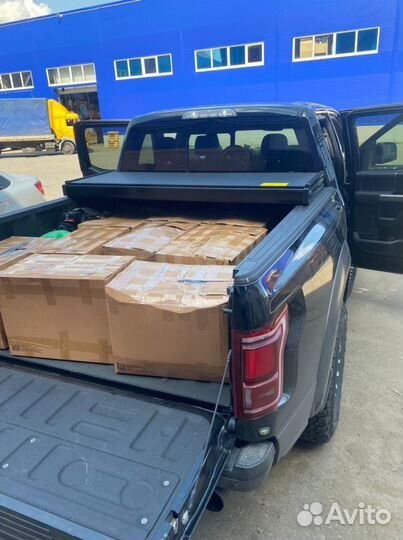 Жёсткая трёхсекционная крышка Ford F-150 Raptor