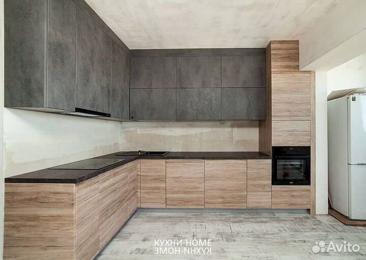Цена за всю кухню мдф hk 4315