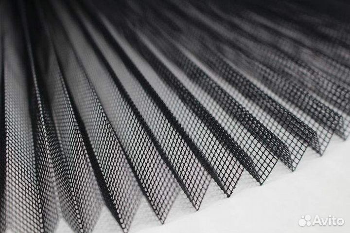 Москитная сетка плиссе на двери