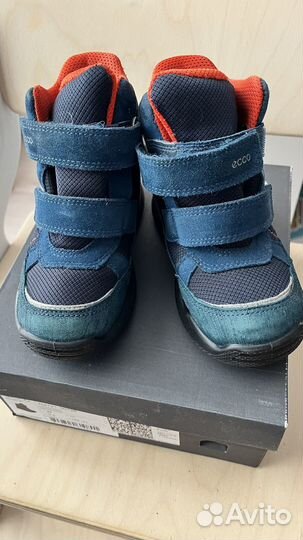 Ботинки зимние ecco 27