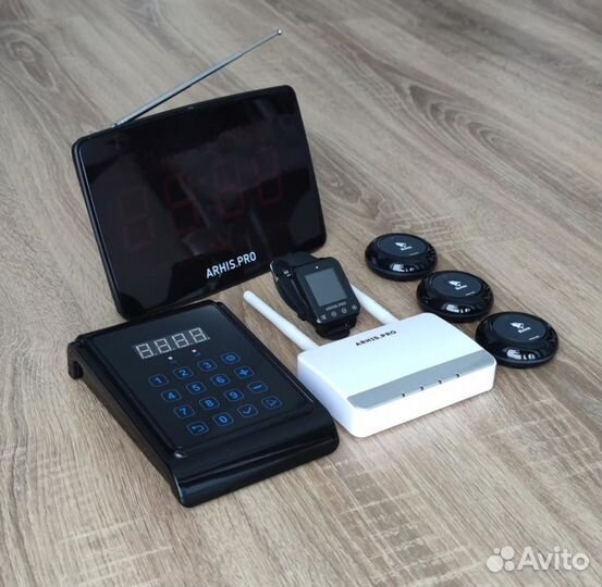 Кнопка вызова официанта,часы, табло, пульт, репите