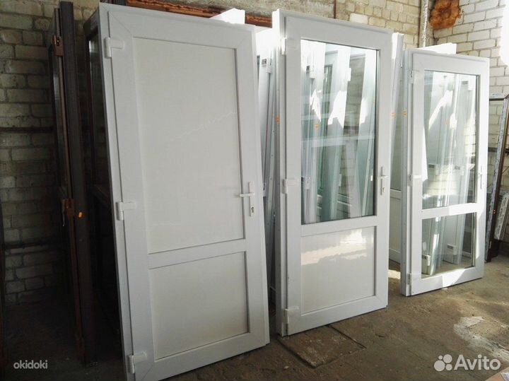 Пластиковые окна и двери не бу