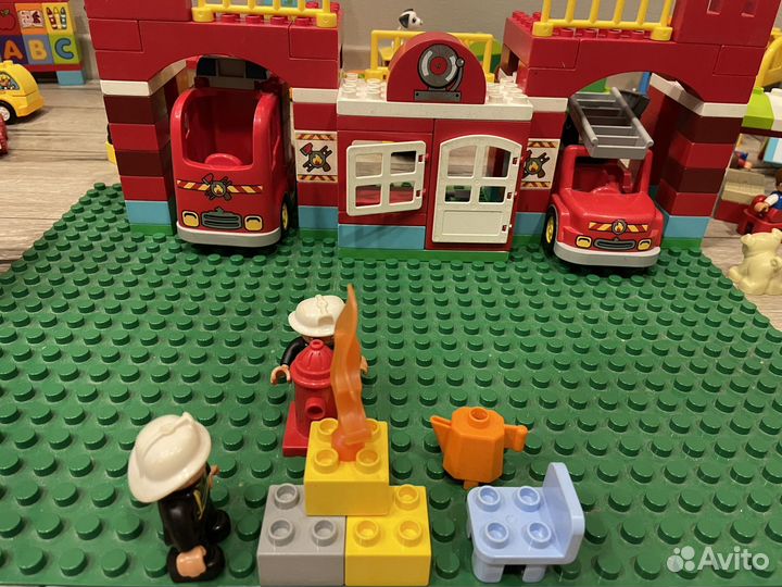 Lego duplo пожарная станция