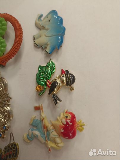 Значки броши заколка СССР