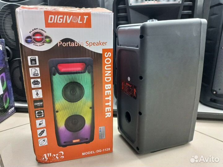 Большая блютуз колонка 