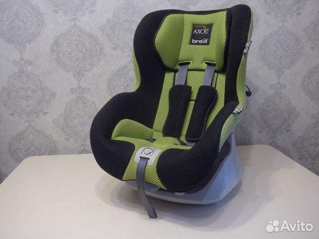 Автокресло Brevi Axo Черный с салатовый